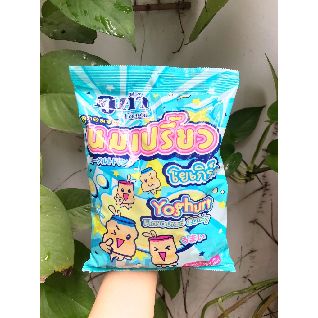 Kẹo Mềm Sữa Chua  COUGAR Thái Lan Yoghurt Flavored Candy