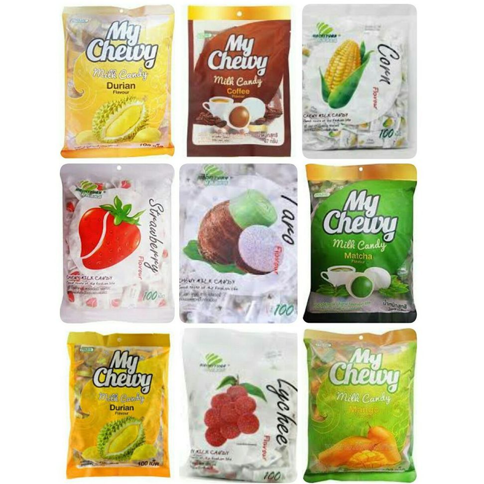 Kẹo Sữa Mềm Dẻo Thái Lan Hương Xoài Milk Soft Candy