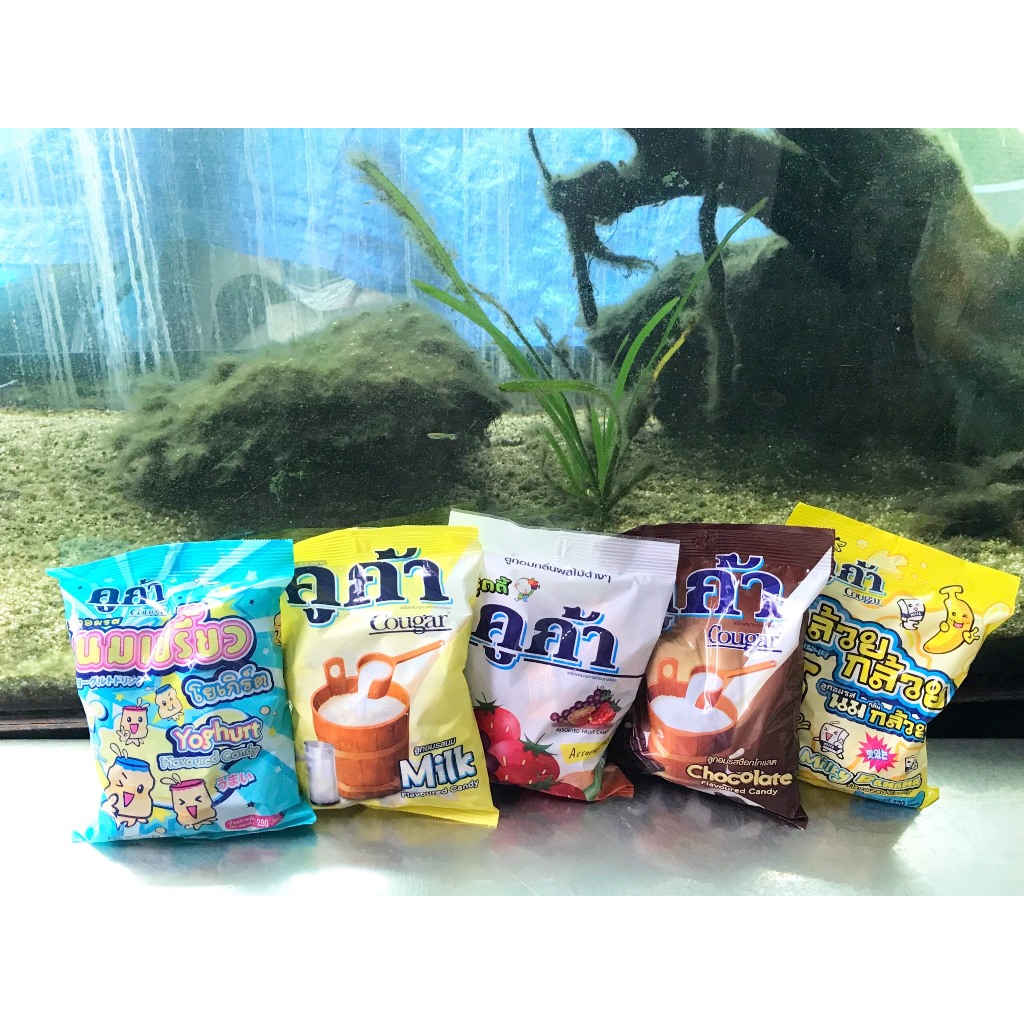 Kẹo Mềm Sữa COUGAR Thái Lan Hương Milk Flavours Candy