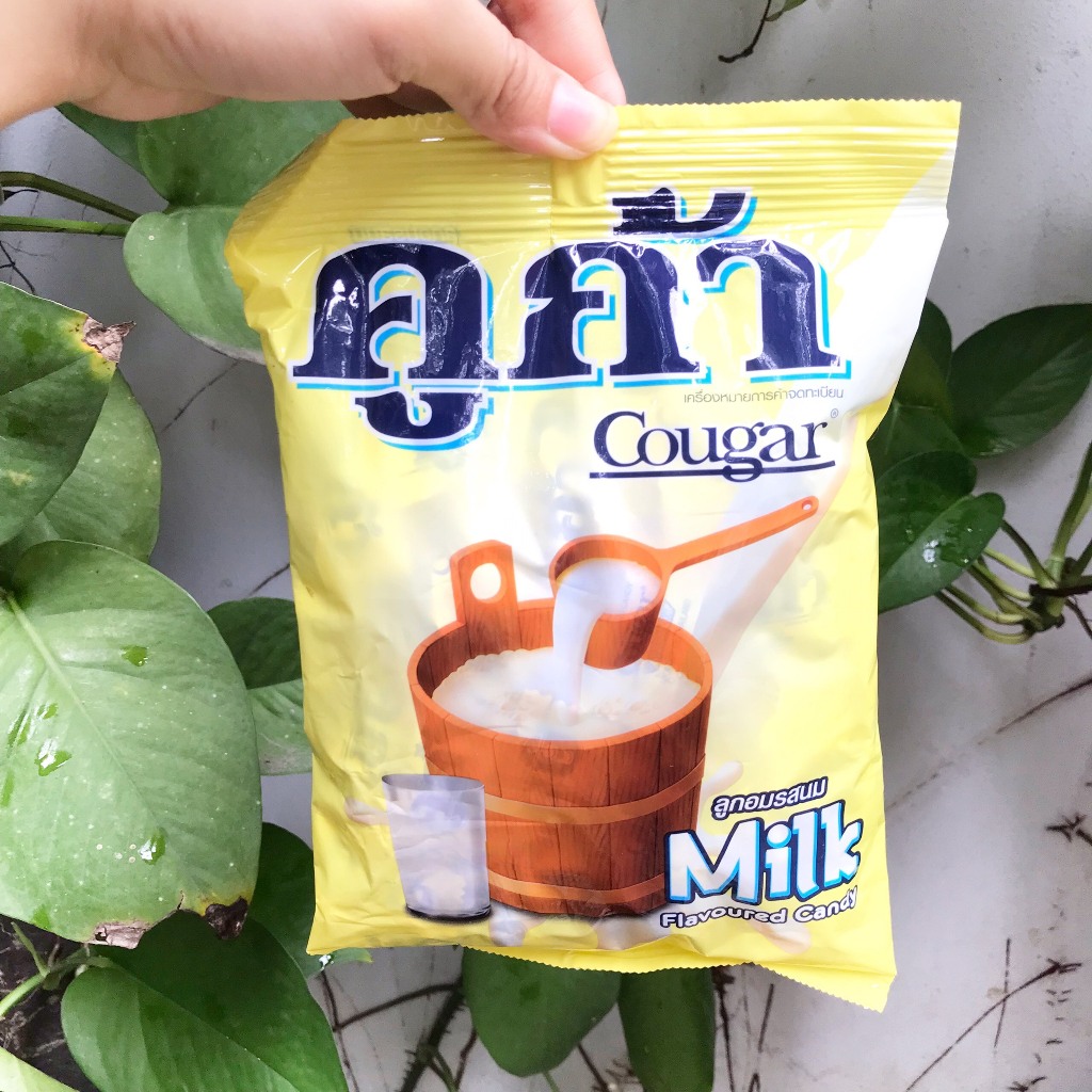 Kẹo Mềm Sữa COUGAR Thái Lan Hương Milk Flavours Candy