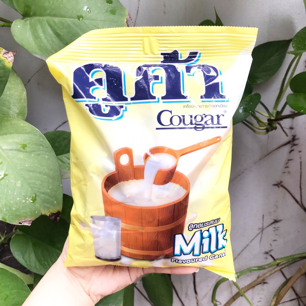 Kẹo Mềm Sữa COUGAR Thái Lan Hương Milk Flavours Candy