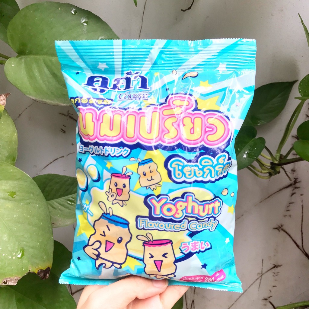 Kẹo Mềm Sữa Chua  COUGAR Thái Lan Yoghurt Flavored Candy