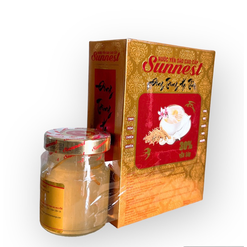 Yến sào Sunnest dành cho người lớn, giúp bồi bổ sức khoẻ, tăng cường đề kháng