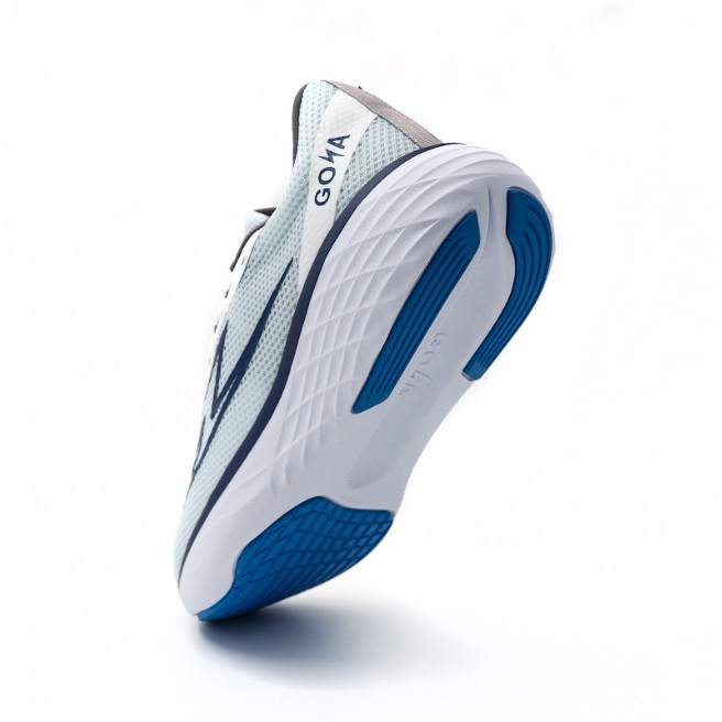 Giày thể thao chạy bộ nam nữ Goya Strides 1 năm 2023 màu xanh ngọc