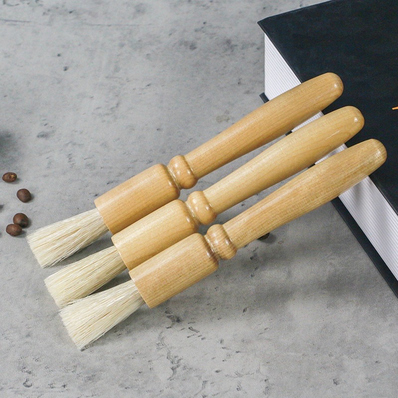 Cọ Vệ Sinh Máy Pha Cafe Cán Gỗ