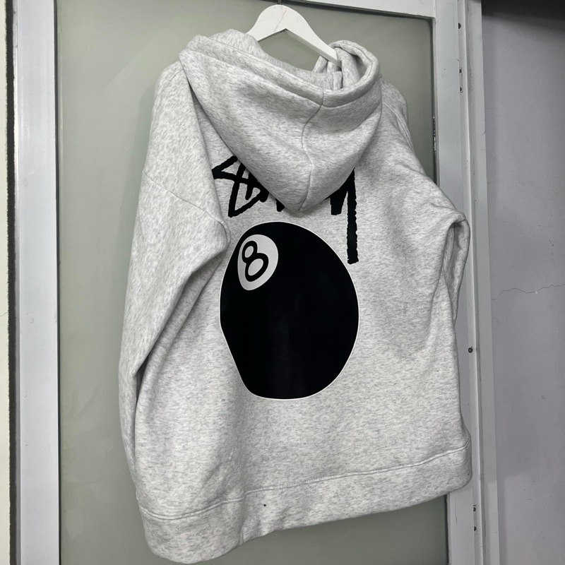Áo hoodie zip xám khoá kéo stu nỉ bông  dày cao cấp , không đổ lông
