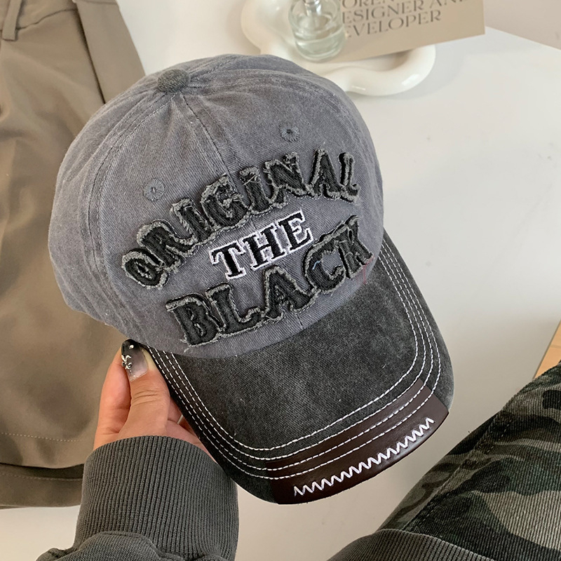 Mũ lưỡi trai nam nữ chất Denim thời trang cá tính, M221