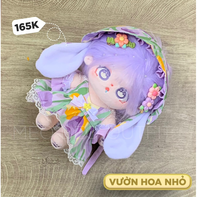 Vườn hoa nhỏ. Outfit doll. Tủ đồ mèo néo