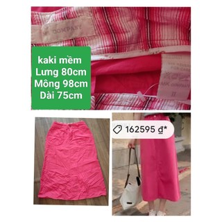 Chân váy jeans,kaki 2hand