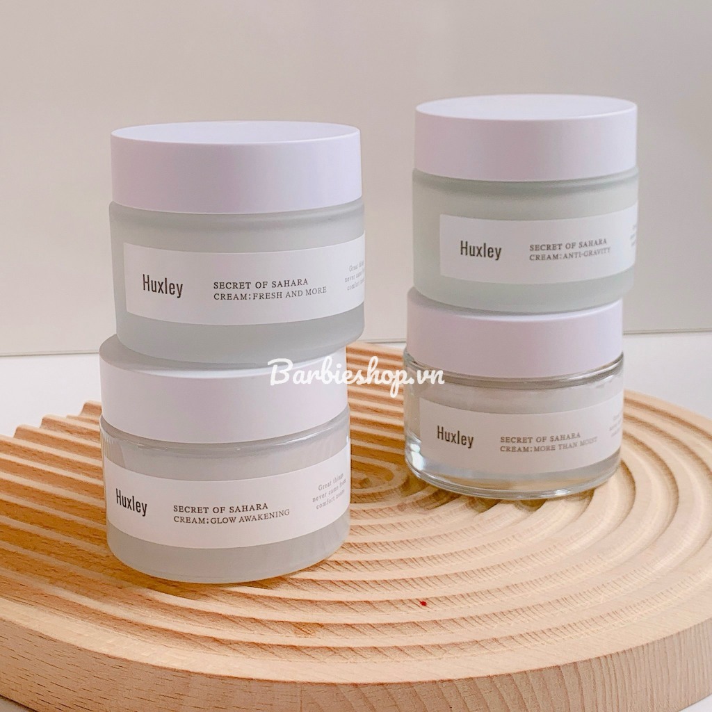 Kem Mặt Dưỡng Da Huxley Glow Awakening - Huxley Fresh And More - Huxley Anti Gravity - Huxley More Than Moist 50ml