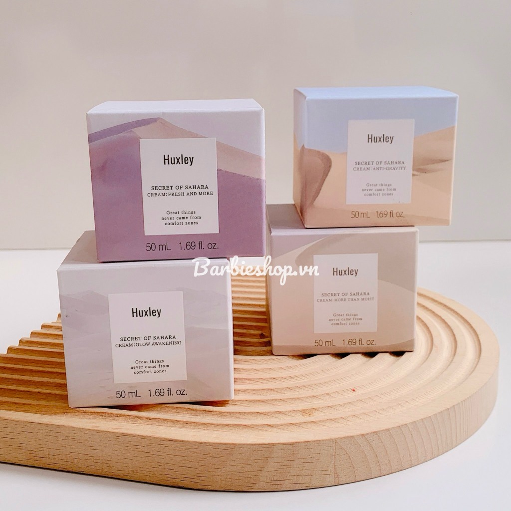 Kem Mặt Dưỡng Da Huxley Glow Awakening - Huxley Fresh And More - Huxley Anti Gravity - Huxley More Than Moist 50ml