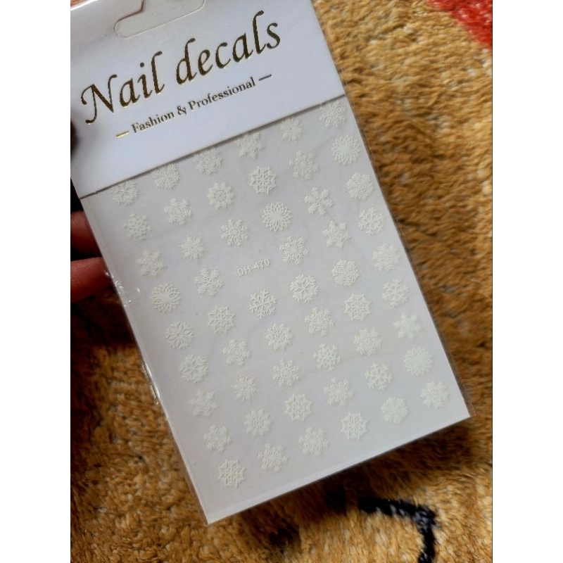 Các Mẫu Sticker BÔNG TUYẾT Noel❄❄❄☃️☃️☃️