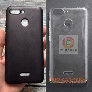 Ốp lưng Xiaomi Redmi 6 silicon  loại dẻo đen, dẻo trong suốt bền đẹp