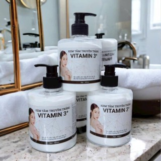 KEM TẮM TRUYỀN TRẮNG BODY VITAMIN 3+ 400ML