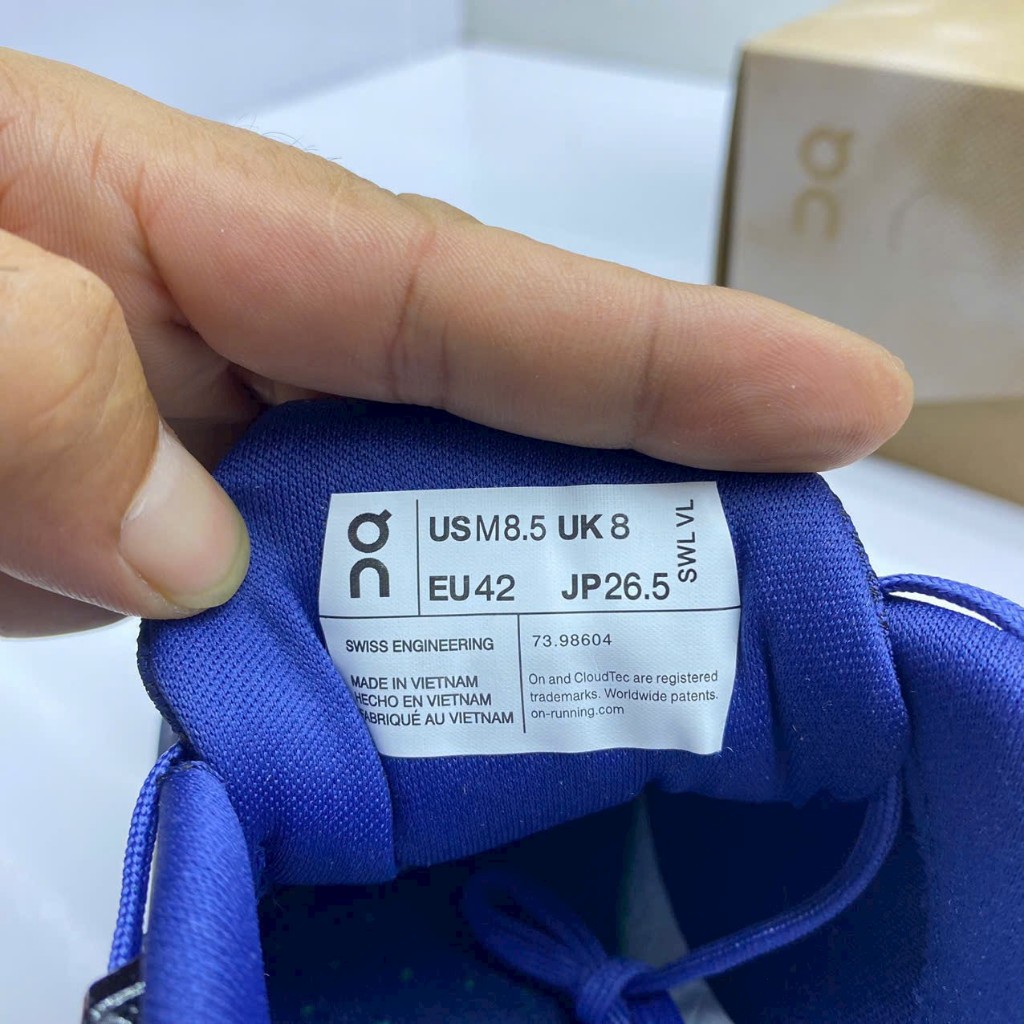 Giày On Cloud Runing Water Proof Nam  | - FullBox