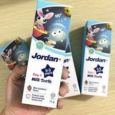 Kem đánh răng Jordan cho bé 75g