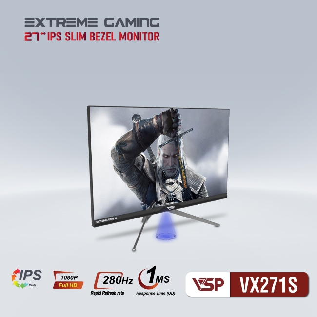 MÀN HÌNH VSP EXTREME GAMING VX271S - 280HZ - 1MS