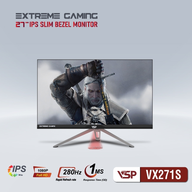 MÀN HÌNH VSP EXTREME GAMING VX271S - 280HZ - 1MS