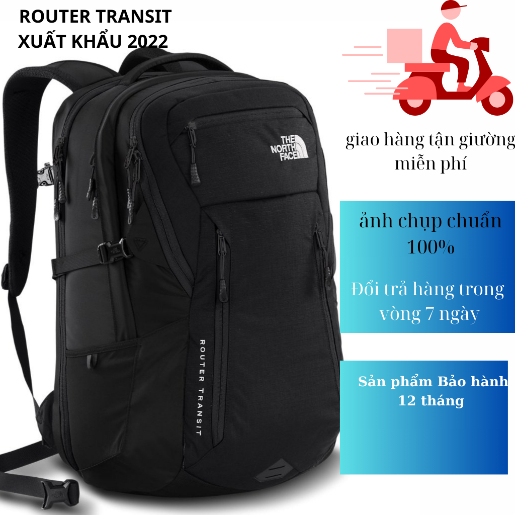 Balo The North Face Router Transit. Balo du lich, Balo LAPTOP,  North Face chống nước, Kích thước: 5