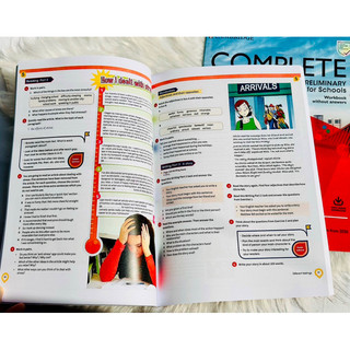 Complete Key for School -  Complete Priliminary for school B1  và  Complete First for Schools