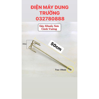 Cần khuấy sơn khuấy trộn xi măng khuấy bột trét bột bả dài 50cm gắn máy khoan bê tông