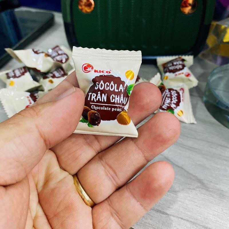 Bịch 300g kẹo socola trà sữa trân châu Kico