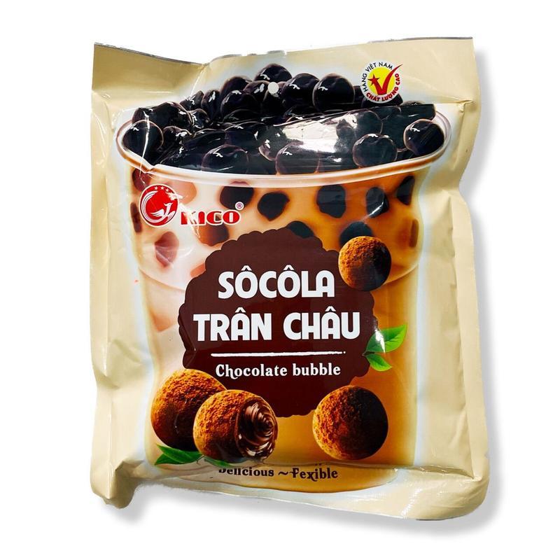 Bịch 300g kẹo socola trà sữa trân châu Kico