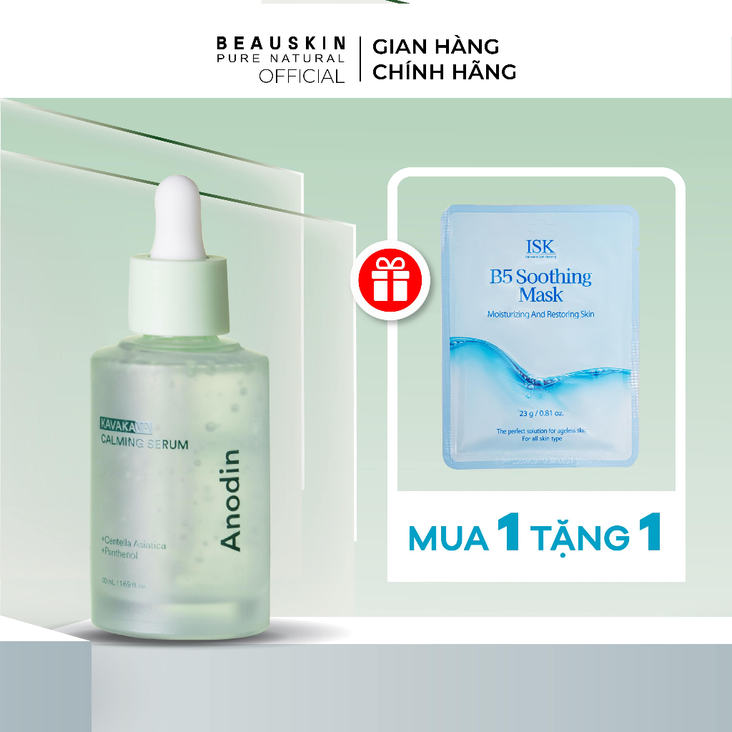 Serum siêu cấp ẩm và phục hồi da Kava Kaka Calming Anodin 50ml - Hàn Quốc Chính Hãng