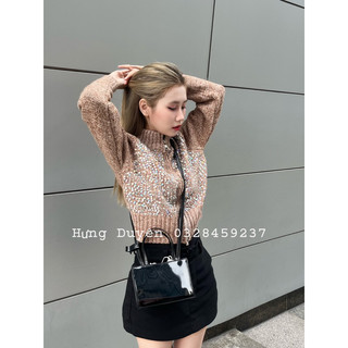 Áo len Wag đính nhũ óng ánh lấp lánh cực nổi bật hàng QCCC full tag mác