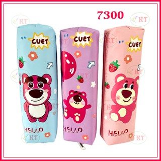 Bóp viết vải 1 ngăn hình gấu dâu, công chúa, doremon, khủng long, siêu nhân, người nhện.