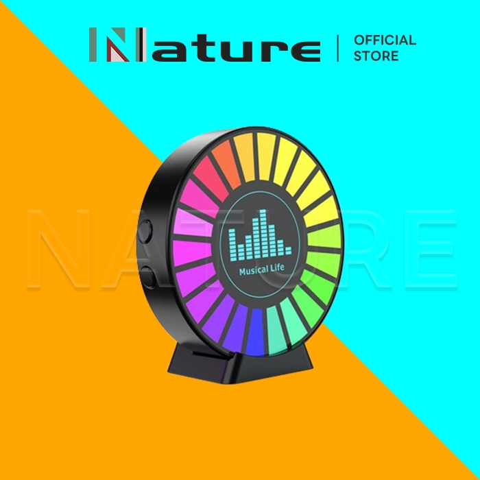 Bộ Lọc Không Khí Xe Hơi Có Đèn LED RGB 10 Chế Độ Điều Chỉnh 17 RGB