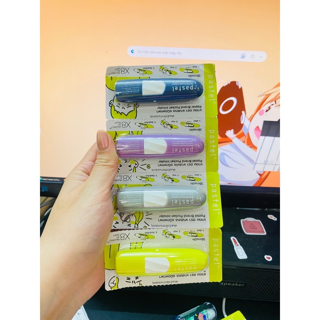1 Ống Hít Mũi PASTEL POCKET INHALER 2cc Thái Lan