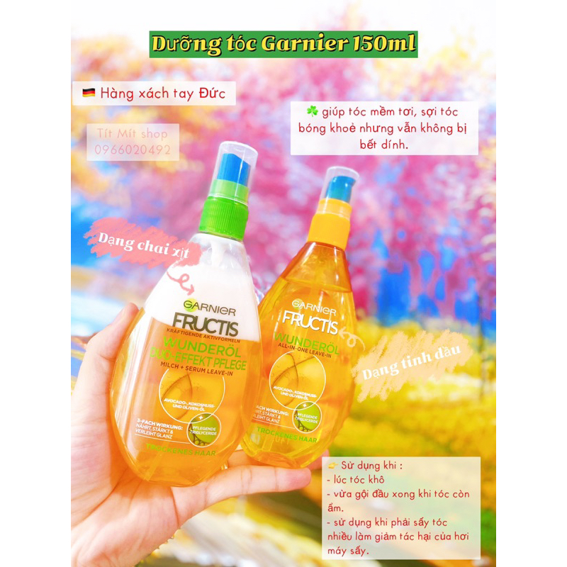 DƯỠNG TÓC GARNIER 150ml