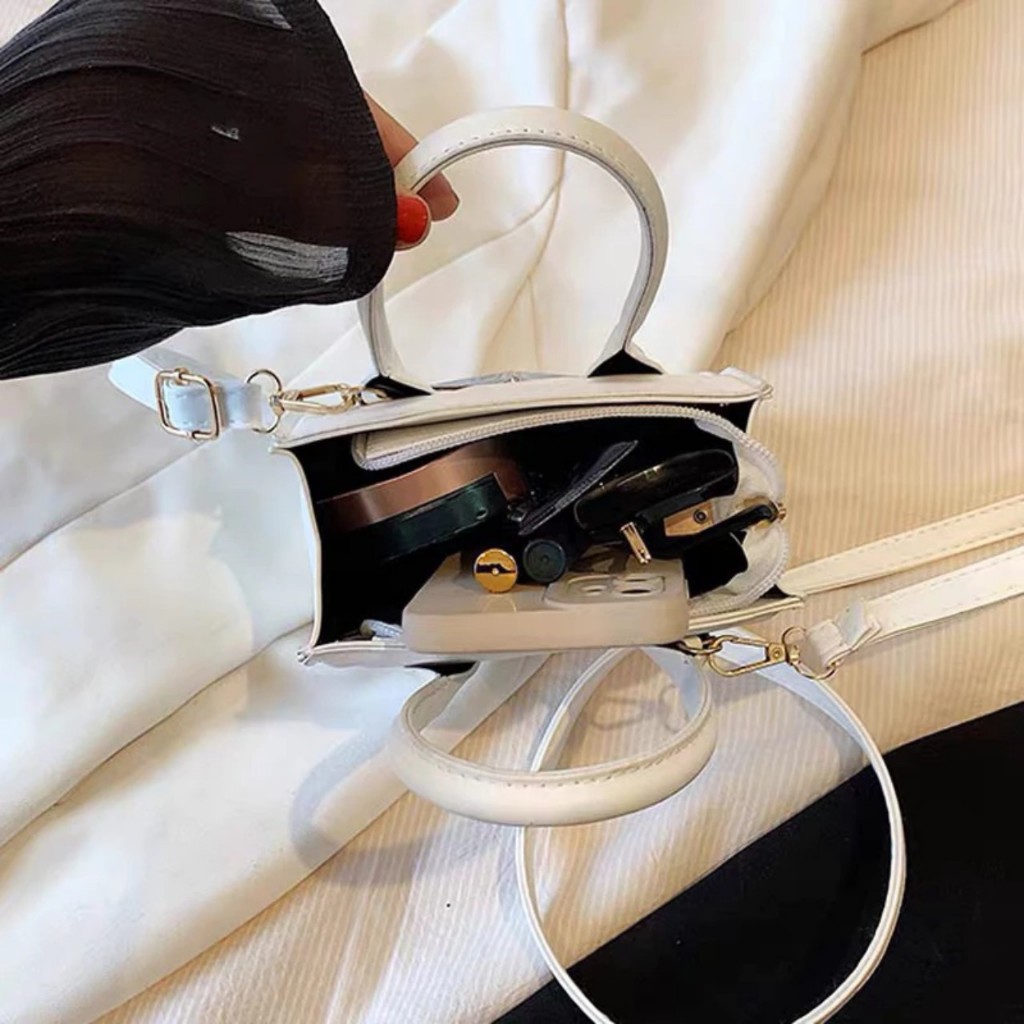 Túi xách đeo chéo nữ đẹp đi chơi dây da phối hình ngôi sao - TDC249 | BigBuy360 - bigbuy360.vn