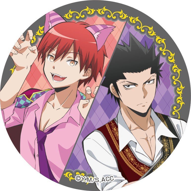 Huy hiệu IN HÌNH Assassination Classroom ver HOÁ TRANG Lớp Học Ám Sát anime chibi dễ thương