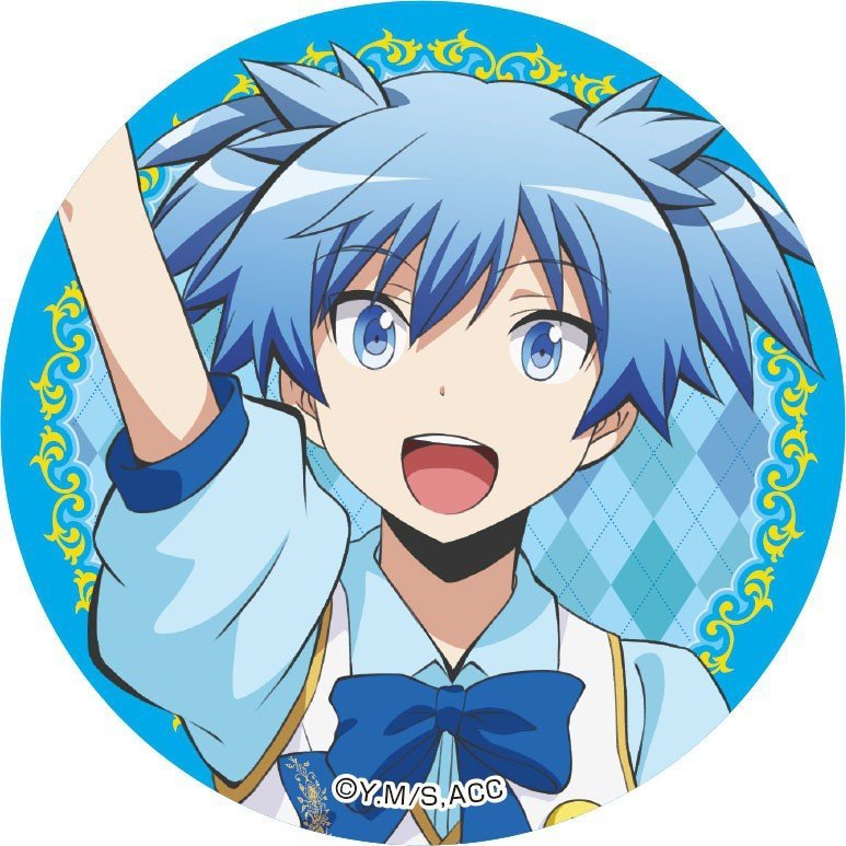 Huy hiệu IN HÌNH Assassination Classroom ver HOÁ TRANG Lớp Học Ám Sát anime chibi dễ thương