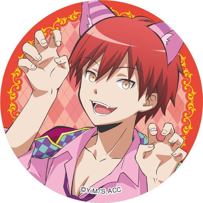 Huy hiệu IN HÌNH Assassination Classroom ver HOÁ TRANG Lớp Học Ám Sát anime chibi dễ thương