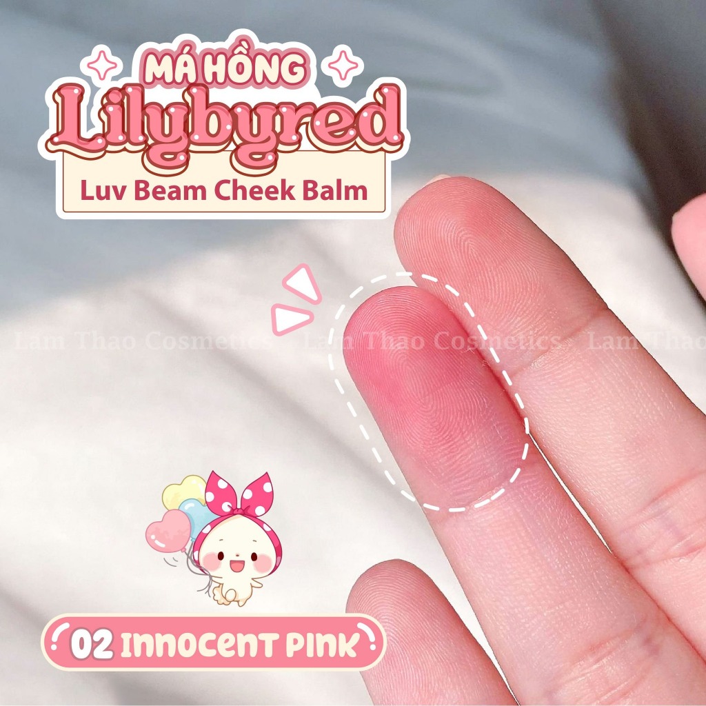 Má Hồng Dạng Kem Lilybyred Luv Beam Cheek Balm 3.5g | BigBuy360 - bigbuy360.vn