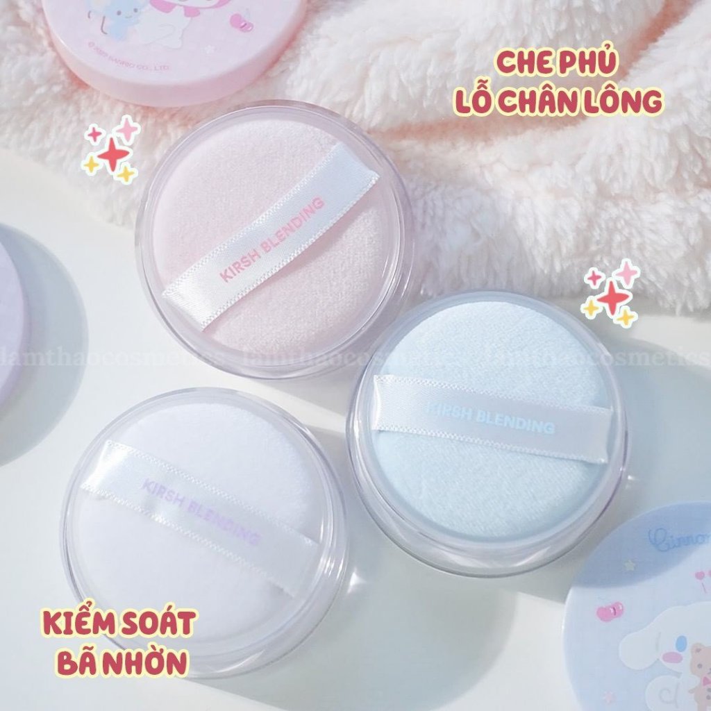 Phấn Phủ Kiềm Dầu Kirsh Blending Dear My Pastel Blur Powder x Sanrio - Phiên Bản Giới Hạn