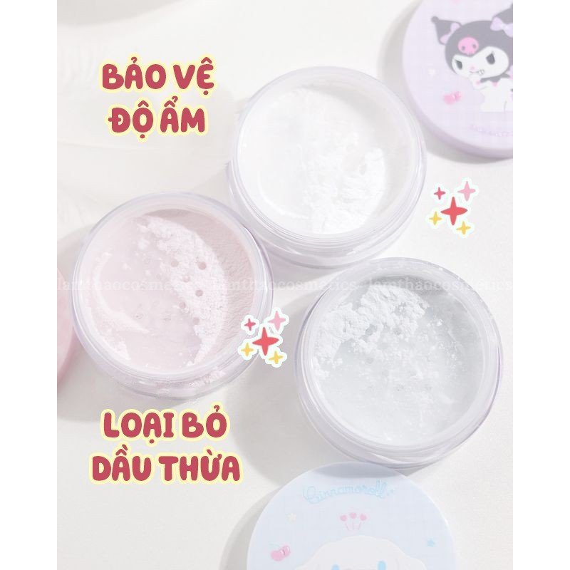 Phấn Phủ Kiềm Dầu Kirsh Blending Dear My Pastel Blur Powder x Sanrio - Phiên Bản Giới Hạn