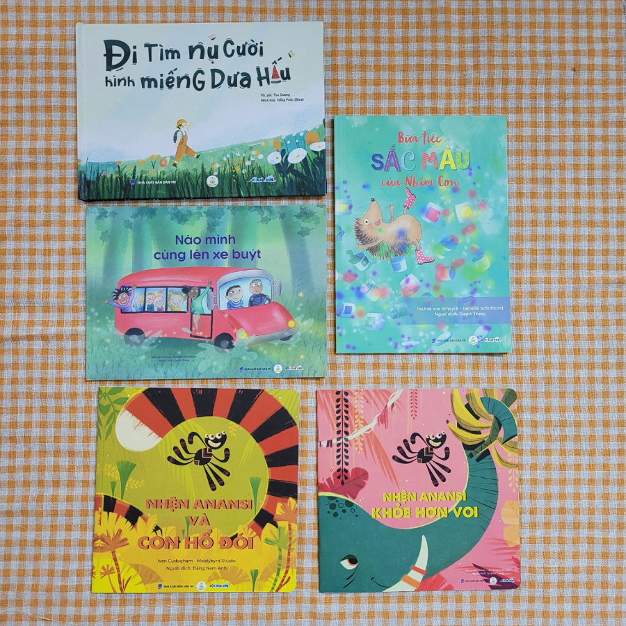 Sách cho bé - combo 5 cuốn Giáo Dục Nhân Cách Đầu Đời cho bé 3-10 tuổi