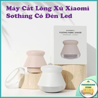 Máy cắt lông xù xiaomi sothing lưỡi cắt không gỉ, an toàn - máy cắt lông xù trên quần áo có đèn led