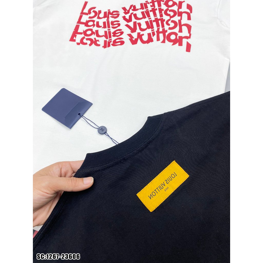 Áo thun in dập siêu hot, hàng cực đẹp, thêu chữ thêu hình gấu bo cổ nam nữ