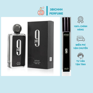 Nước hoa nam mini afnan 9pm edp - lưu hương lâu - chiết 10ml