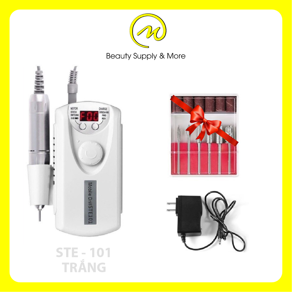 MÁY MÀI MÓNG GEL / MÓNG BỘT STE-101 - BH 90 NGÀY