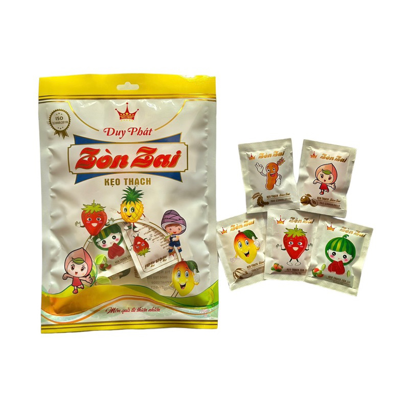 Kẹo Thạch Zòn Zai 1 thùng / 20 gói