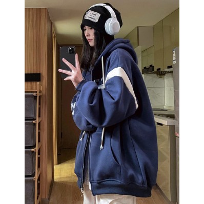 Áo khoác bên ngoài Hoodie Zip Unisex BRIERLY Chất Nỉ Bông Ulzzang Mũ Áo Trùm Đầu | BigBuy360 - bigbuy360.vn