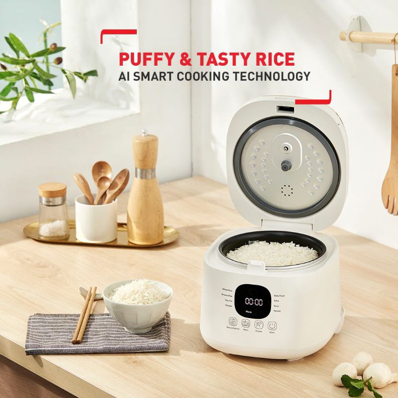 Nồi cơm điện tử 0.7L Tefal Mate Mini RK515168
