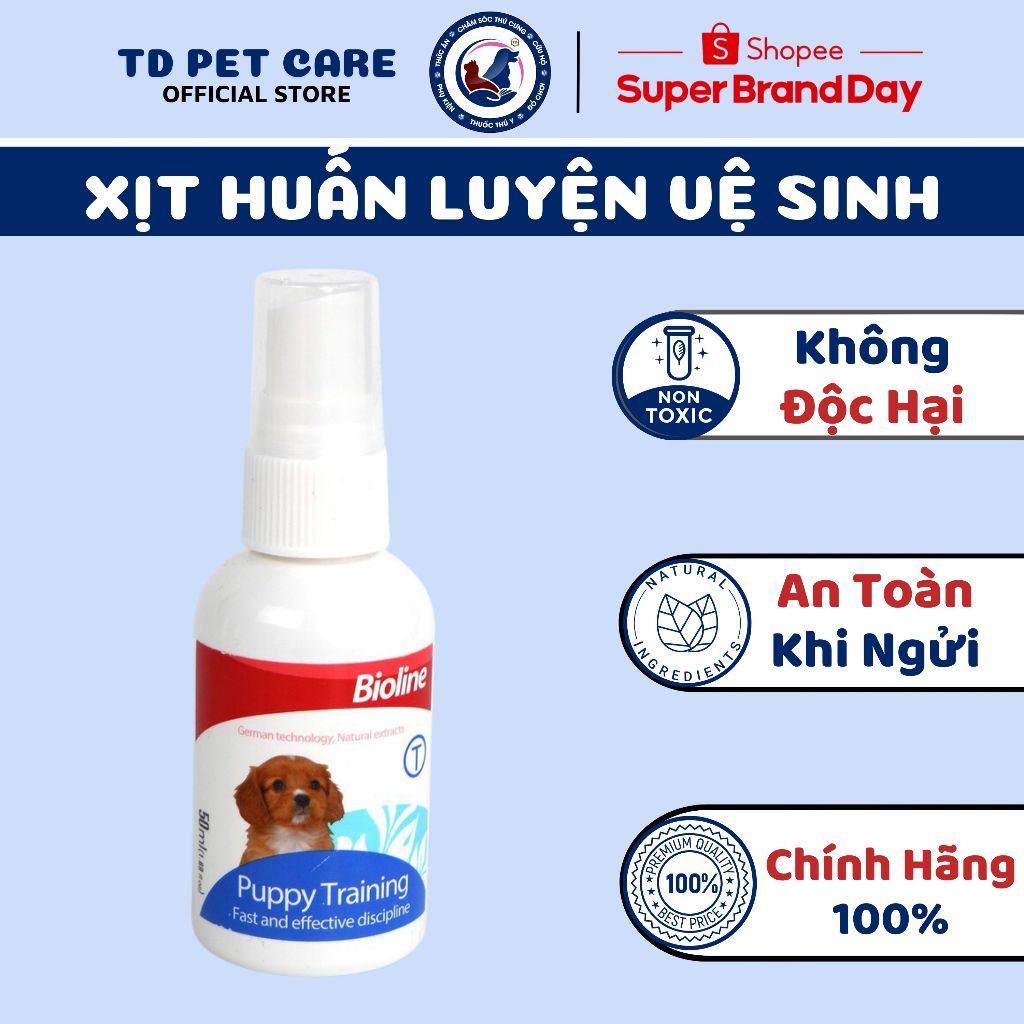 Lọ Dung Dịch Xịt Huấn Luyện Đi Vệ Sinh Đúng Chỗ Dành Cho Chó Mèo - Nước Hướng Dẫn Đi Vệ Sinh Cho Thú Cưng