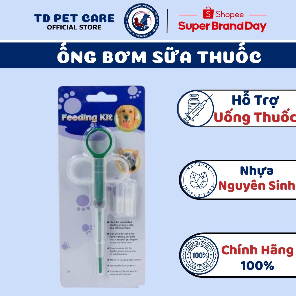 Ống Hút Sữa TD Feeding Kit Tiện Dụng Dành Cho Chó Mèo